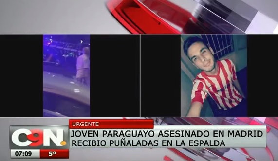 Hijo de paraguayo es asesinado en Madrid