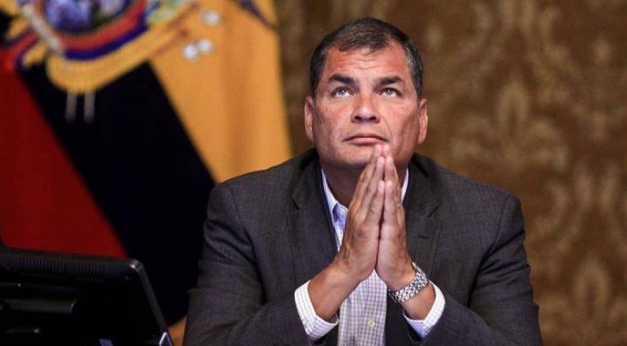 Disponen prisión preventiva para el exmandatario Rafael Correa