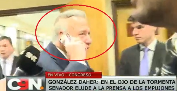 González Daher: “Yo no he visto ninguna manifestación”