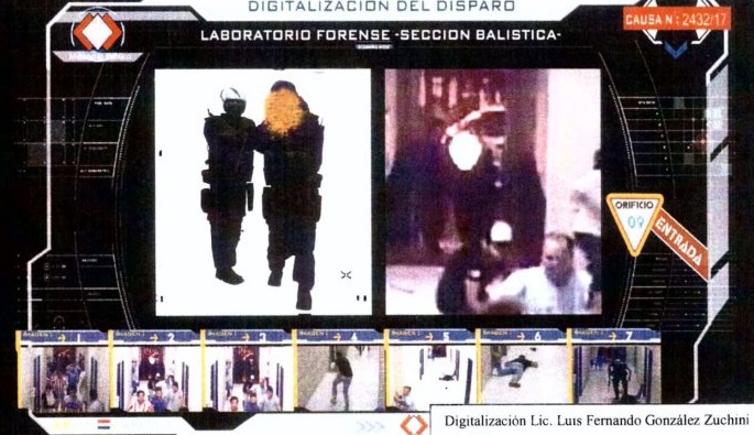 Pericia revela que Florentín fue quien disparó en el PLRA