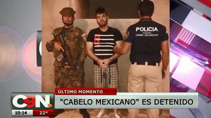 Capturan en Pedro Juan a «Cabelo mexicano», buscado en Brasil por narcotráfico