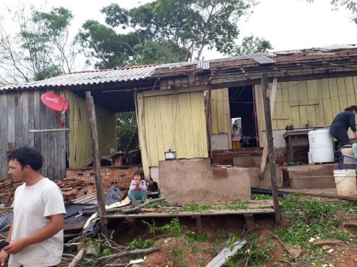 Más de 100 familias pierden sus viviendas a causa de temporal