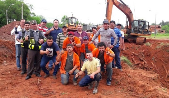 MOPC repara tramo clausurado en Caaguazú