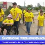 Realizan “correcaminata” por el Día Internacional de las Personas con Discapacidad