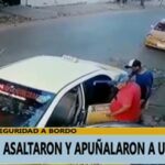 Asaltan y apuñalan a taxista en Asunción
