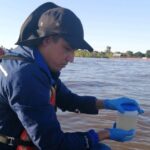 MADES toma muestras en el río Paraguay ante mortandad de peces 