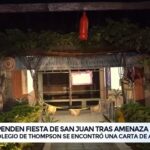 Suspenden fiesta de San Juan tras amenaza de tiroteo en colegio de Ypané