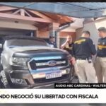 Audios revelan que “narco” negoció su libertad con fiscala y jueza