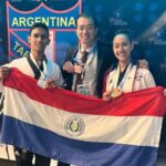 Paraguay brilla en el 7mo. Argentina Open de Taekwondo: Plata y bronce para Garay y Chamorro