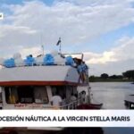 Procesión náutica en honor a Stella Maris, protectora de la Armada