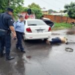 Violento asalto en Asunción deja un delincuente muerto y víctima gravemente herida