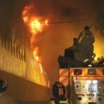 Bomberos controlan incendio en depósitos de Fernando de la Mora