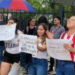 Ciudadanos se manifiestan por Kattya González y contra la pérdida de investidura