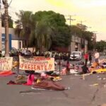 Indígenas de Caaguazú protestan en Asunción por falta de servicios básicos