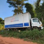 Comando armado roba camión de encomiendas en Caaguazú
