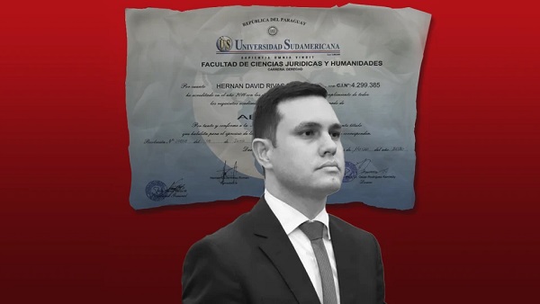 Audiencia fijada para senador Hernán Rivas en caso de presunto título falso