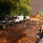 Rescate dramático de familia durante inundación en Trinidad