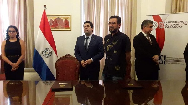 Ernesto Benítez en Vicepresidencia.