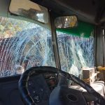 Choque de buses deja 21 heridos leves en Villa Elisa