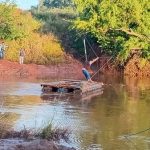 Buscan a joven desaparecido tras caer de balsa en Río Aquidabán