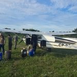 Tucano intercepta avioneta boliviana en Concepción: ocupantes huyen en vehículos durante operativo