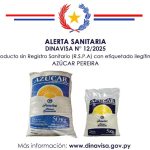 Alerta por azúcar con etiqueta ilegítima en Paraguay