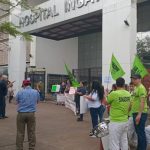 Enfermeros del IPS protestan y exigen reajuste salarial