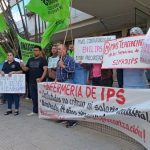 Enfermeros del IPS exigen desprecarización laboral