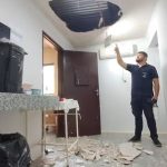 Se desplomó el cielo raso del Hospital Distrital de Yhú: no hubo heridos