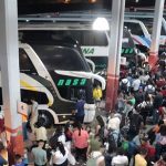 Éxodo navideño colma la Estación de Buses de Asunción