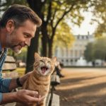 Estudio revela que los gatos maúllan más cuando interactúan con hombres