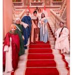 Arte y coro de niños para el encendido del árbol navideño de Asunción