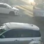 Maniobra imprudente provoca triple choque y vuelco en Eusebio Ayala