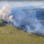 Fuego arrasa 600 hectáreas en el Bajo Chaco paraguayo