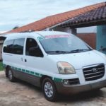 Usaron una ambulancia fúnebre para repartir almuerzo escolar