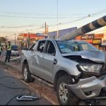 Grave accidente en MRA: peatón herido y conductor prófugo