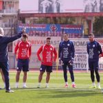 Albirroja entrena en Atenas previo a amistoso con Grecia