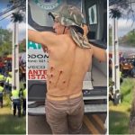 Policías reprimen a cañicultores con balines de goma y dejan 10 heridos