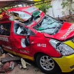 Bomberos de Presidente Franco pierden ambulancia tras accidente