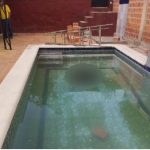 Obrero murió ahogado tras caer a una piscina en plena obra