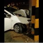 Joven muere tras chocar a metros de su casa