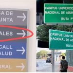 Luque: error ortográfico en cartel se vuelve viral