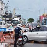 Caos vehicular en Eusebio Ayala por obras