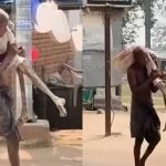 Hombre llevó restos de su hermana al banco para retirar dinero en India