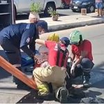 Joven recibe alta tras perder el cuero cabelludo