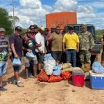 Camioneros varados en Alto Paraguay reciben alimentos