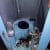 Baño portátil abandonado genera quejas en plaza de Asunción