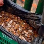 Retiran 400 kilos de monedas de las cataratas del Iguazú
