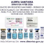 Dinavisa alerta sobre la venta ilegal de péptidos y hormonas en Paraguay