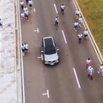 Persecución y tiroteo en la Costanera durante una maratón